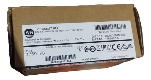 Allen Bradley 1769-if8