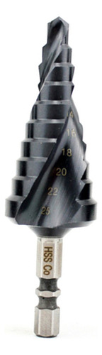 Broca Hss M35 Cobalt Step Com Revestimento De Nit