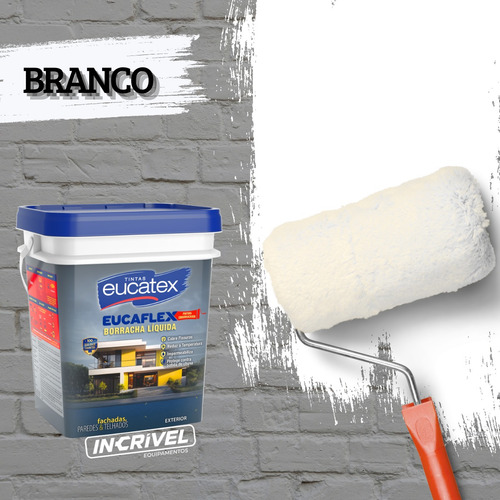 Tinta Emborrachada Hidrorrepelente Eucatex Cores