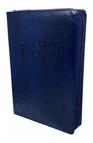 Biblia Letra Grande Reina Valera 1960 Con Cierre Imit Piel A