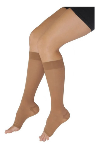 Meia Venosan 20-30 Mhg Legline Unisex 3/4 Sahara S/ Ponteira