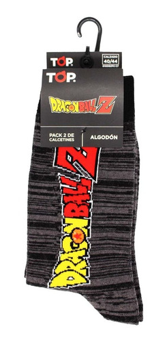 Imagen 4 de 4 de Calcetines Algodón Pack 2 Dragon Ball Z C7 Top