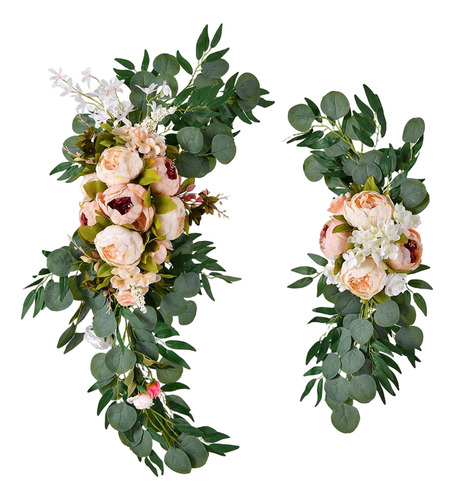 Arreglo Floral De Flores De Arco De Boda Artificial Para