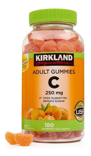 Gomitas Para Adultos Vitamina C 250 Mg 180 Gomitas Kirkland