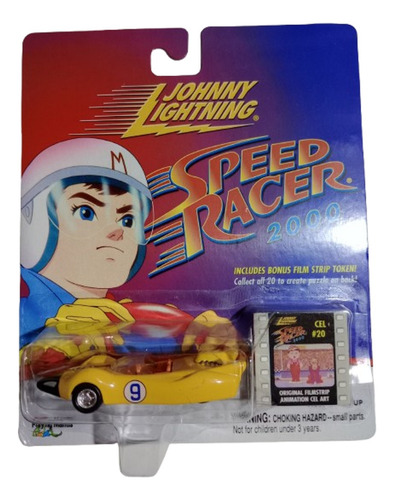 Johnny Lightning Speed Racer 2000 Racer X Shooting Star 9 Amarillo