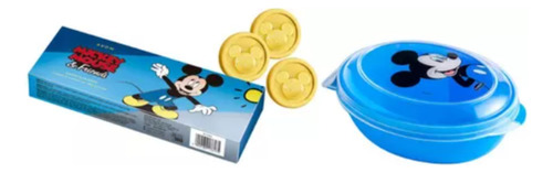 Kit Avon Meus Cuidados Mickey - Sabonetes + Saboneteira