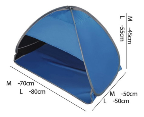 De Carpa Sombra Refugio De Camping Al Aire Libre De Azul 1