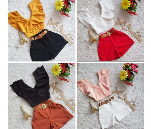 Conjunto Short Y Camiseta