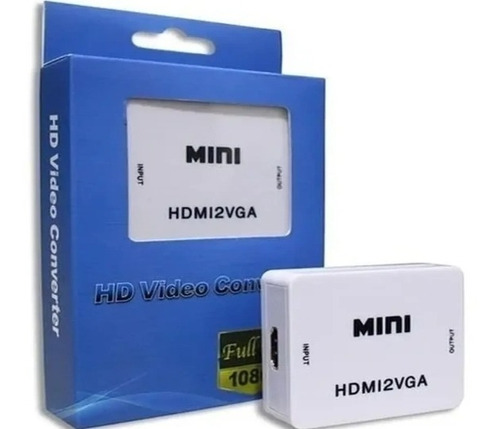 Adaptadores Video Hdmi A Vga Cajita Hdmi2vga