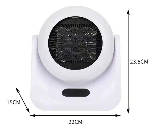 Ventilador De Calefacción Eléctrico Portátil Del