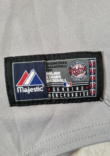 Jersey Minnesota Twins Mlb Majestic Local Joe Mauer S (Usado)