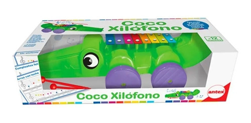 Xilofono Cocodrilo Juego Musical Infantil Antex 5111