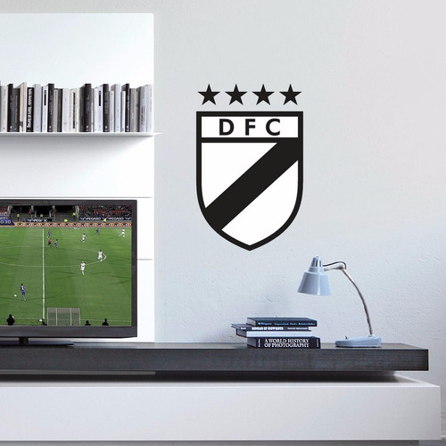 Escudos Futbol Danubio Fc Vinilo Decorativo 40 X 60 Calcos