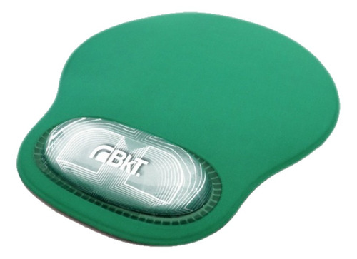 Imagen 1 de 1 de Mouse Pad BKT BKTGEL de pvc y tela 270mm x 211mm verde