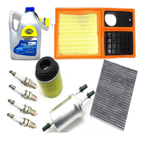 Kit Afinacion Vento 1.6 2014-2019 Hella 5w30 Sintetico