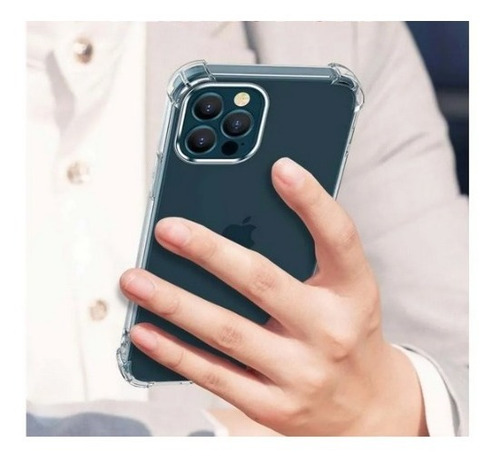 Imagen 3 de 4 de Protector iPhone 13 13 Mini 13 Pro 13 Pro Max Cristal Case
