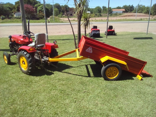 Imagen 5 de 15 de Chinchorro Con Volcadora Roland H700 Kg Trailer Batan 1 Eje