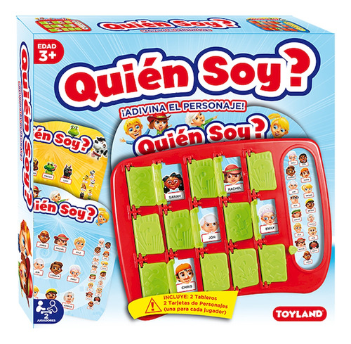 Juego De Mesa Quien Soy? Toyland Adivina Quién Es Quien