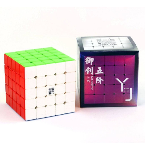 Cubo Rubik Magnético Yj 5x5 Yuchuang V2 M Stickerless