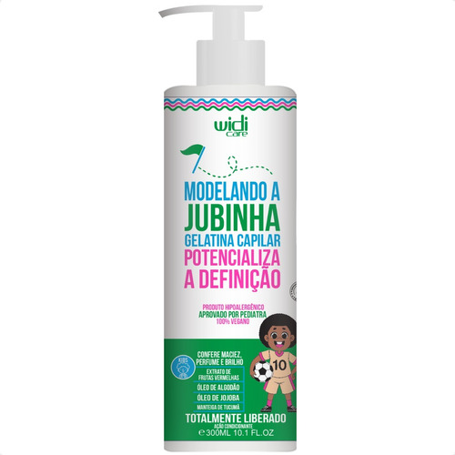 Modelando A Jubinha Gelatina Capilar 300g - Widi Care