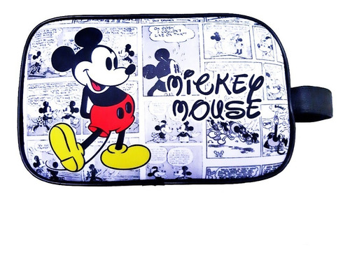 Imagen 3 de 7 de Kit Matero Neceser Mickey Yerbera Azucarera Mate Madera