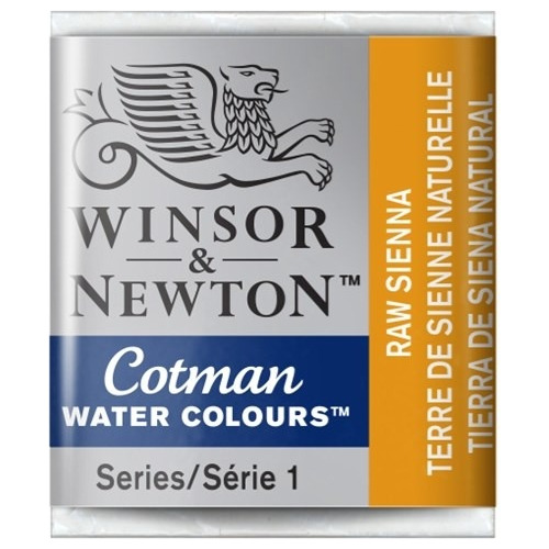 Acuarela Winsor & Newton Cotman ½pan Tierra Siena Natural