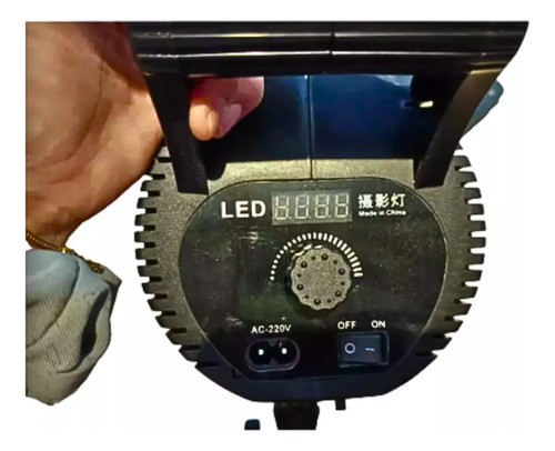 Kit De Iluminación Para Estudio Fotografía Con Softbox 220v Negro Blanco