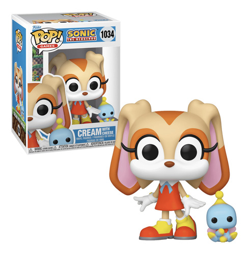 Cream With Cheese Funko Pop 1034 Sonic The Hedgehog