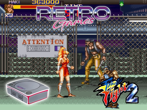 Retrogames Con 8000 Juegos + Final Fight 2 Snes Rtrmx