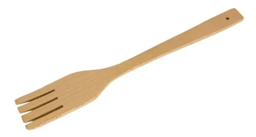 Tenedor De Madera Para Cocina