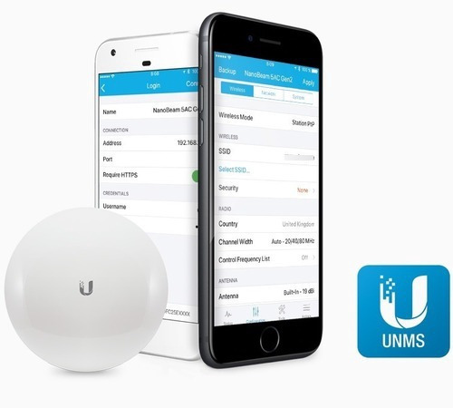 Punto A Punto Nanobeam Airmax 2g Hasta 450 Mbps 5ghz 19 Dbi