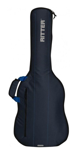 Funda Para Guitarra Eléctrica Color Azul Ritter Rge1-e/abl