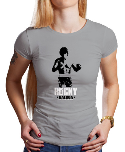 Polo Dama Rocky Balboa (d0786 Boleto.store)