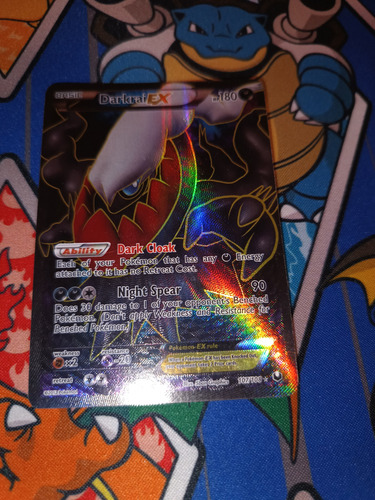 Pokemon Darkrai Ex 107/108 Full Art Dark Explorers Dex (Usado)