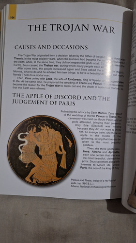Livro Greek Mythology (mitologia Grega) Em Inglês Papadimas Ekdotiki Capa Mole Edição De Luxo
