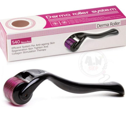 Rolo Dermaroller 540 Micro Agulhas Derma Roller System C:534