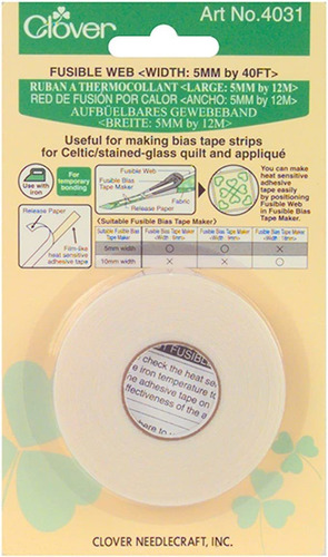 Clover Fusible Web, Blancuzco, 5mm