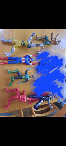 Lote De 6 Superheroes 30 Cm Hasbro Y Mattel
