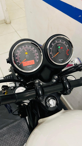 Triumph Boneville T100 Com Apenas 18000 Km Manual E Chave