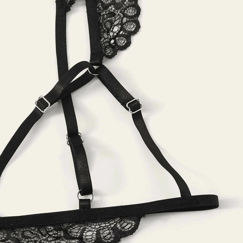 Mz Nueva Lencería De Encaje A La Moda De Talla Grande For