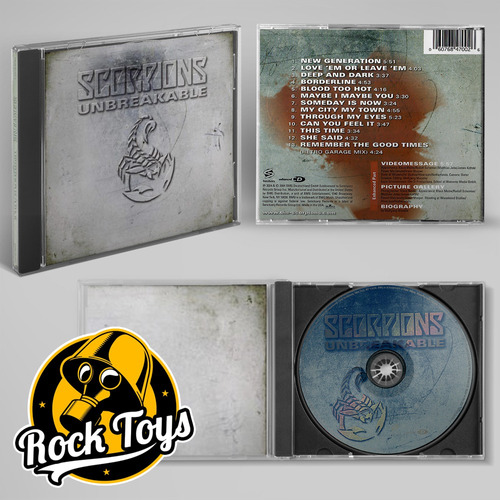 Scorpions - Unbrakable 2004 Cd Vers. Usa (Reacondicionado)