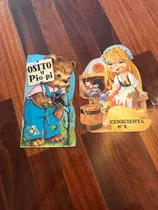 Comprar Lote 2 Antiguos Libros Infantiles Osito Y Pio Pi Cenicienta