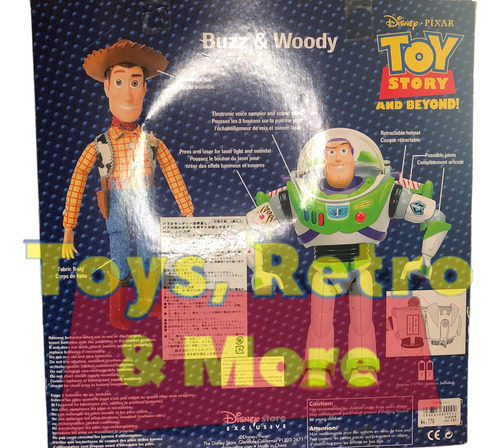Toy Story Twin Pack Woody Y Buzz Lightyear (Usado)
