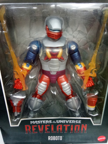 Masters Of The Universe Masterverse Figura De Acción Roboto (Usado)