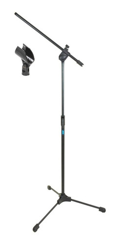 Pedestal P/ Microfone Girafa Retrátil + Cachimbo Tps Ask 