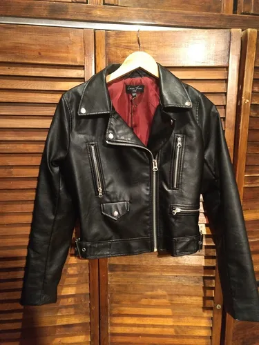Chamarra biker online mujer