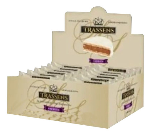 Alfajor Trassens Blanco X 12un 