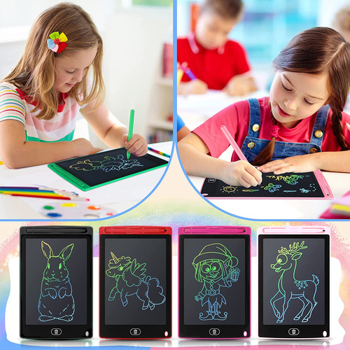 Lousinha Mágica Infantil 8 Polegadas Para Desenhar Tela Lcd