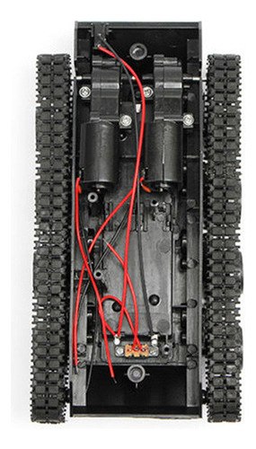 Kit De Chassi De Carro-tanque P Smart Robot Rubber Track Cra