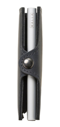 Imagen 3 de 4 de Billetera Walla Wallets - Vintage Black & Silver
